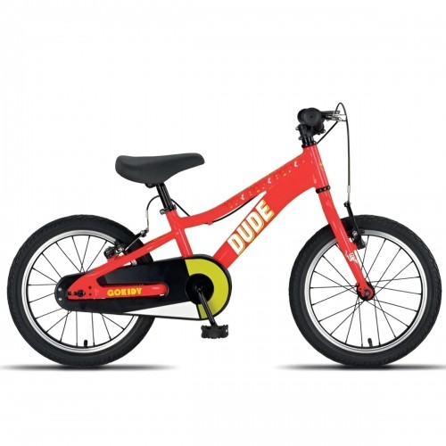 Bērnu velosipēds GoKidy 16 Dude (DUD.1603) sarkans image 1