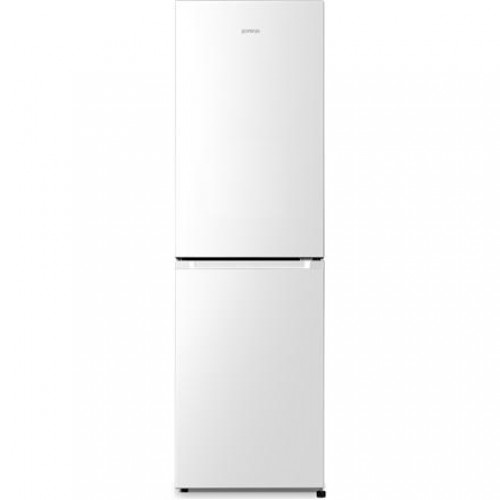 Gorenje Refrigerator | NRK418ECW4 | Energy efficiency class E | Free standing | Combi | Height 182.4 cm | No Frost system | Fridge net capacity 171 L | Freezer net capacity 85 L | 41 dB | White image 1