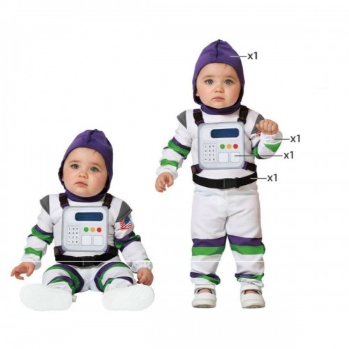 Bigbuy Carnival Svečana odjeća za bebe Astronauts image 1
