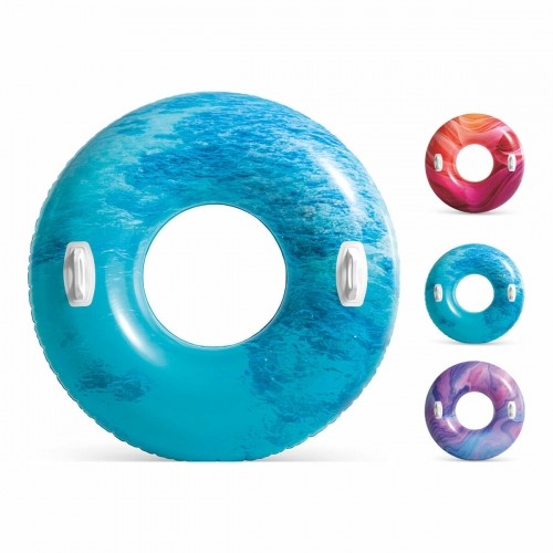 Inflatable Pool Float Intex Ar rokturiem Ø 91 cm Daudzkrāsains image 1