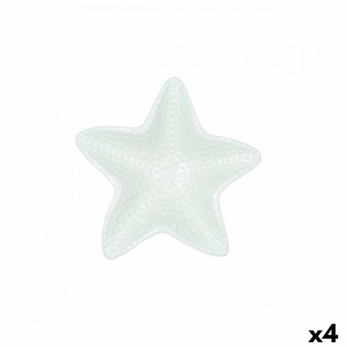 Bļoda Quid Kaleido Zaļš Keramika Zvaigzne 16 x 16 x 3,5 cm (4 gb.) image 1