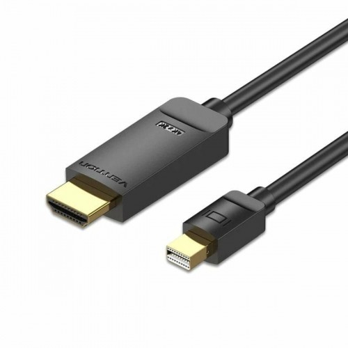 Адаптер Mini DisplayPort — HDMI Vention HAHBG Чёрный 1,5 m image 1
