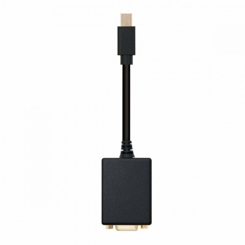 Mini DisplayPort uz VGA Adapters NANOCABLE 10.16.0202 Melns image 1