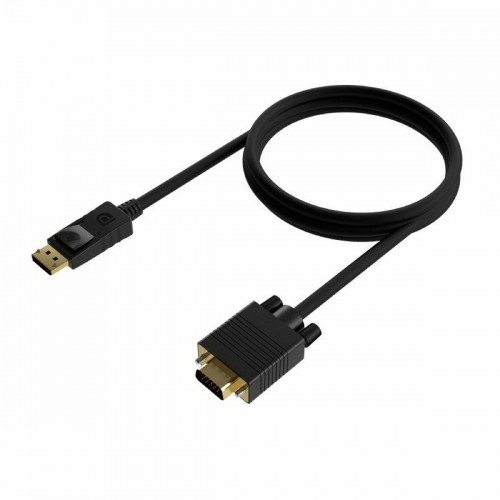 DisplayPort to VGA adapter Aisens A125-0552 Black 1 m image 1