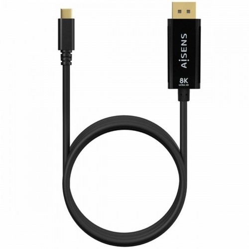 USB-C to DisplayPort Adapter Aisens A109-0689 Black 1,8 m image 1