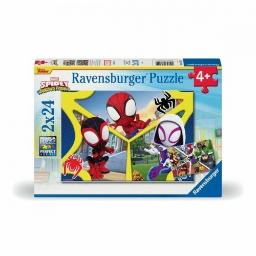 Puzle un domino komplekts Ravensburger spiderman (1 gb.) image 1