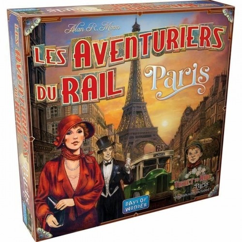 Настольная игра Asmodee Les Aventuriers du Rail - Paris (FR) image 1
