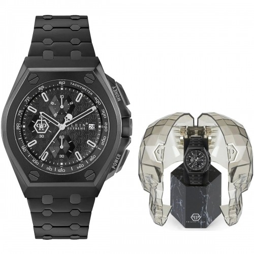 Vīriešu Pulkstenis PHILIPP PLEIN EXTREME Melns (Ø 43 mm) image 1