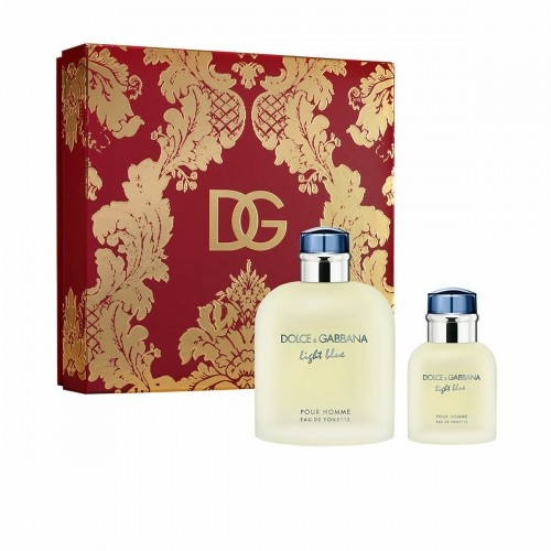 Мужской парфюмерный набор Dolce & Gabbana Light Blue 2 Предметы image 1