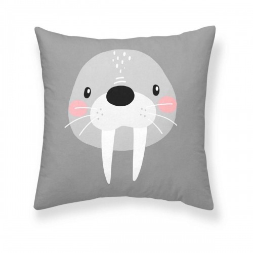 Cushion cover Kids&Cotton Tabor A Grey 50 x 50 cm Seal image 1