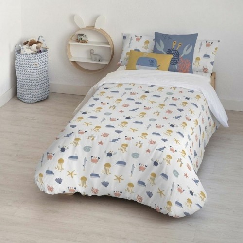 Duvet cover set Kids&Cotton Malu Small Blue 155 x 220 cm image 1