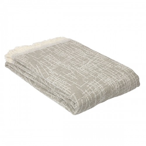 Blanket Alexandra House Living Madrid Light brown 225 x 260 cm image 1