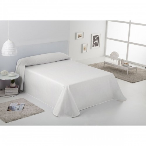 Bedspread (quilt) Alexandra House Living Rústico White 250 x 270 cm image 1