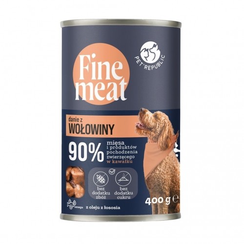 Petrepublic PET REPUBLIC Fine Meat Beef dish - wet dog food - 400g image 1