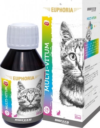 BIOFEED Euphoria Multi-Vitum Cat - cat vitamins - 30ml image 1