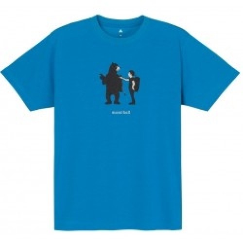Mont-bell Krekls WICKRON T-Shirt DIRECTIONS XL Turquoise image 1