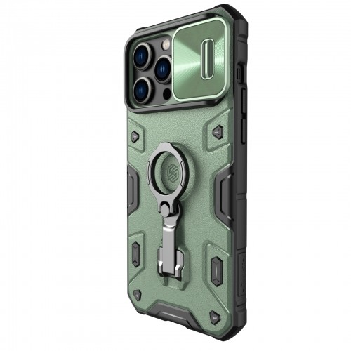 OEM Nillkin CamShield Armor PRO Hard Case for Apple iPhone 14 Pro Max Dark Green image 1