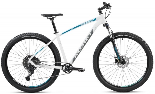 Velosipēds Romet Rambler R9.3 CS 2024 white-graphite-turquoise-18" / M image 1