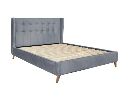 Halmar ESTELLA  160 cm bed grey image 1