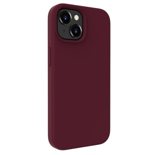 Evelatus Premium Magsafe Мягкого прикосновения силиконовый чехол-крышка Apple iPhone 15 Plus Бордовый image 1