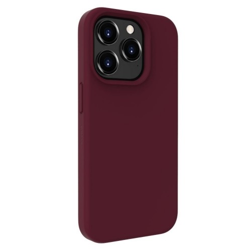 Evelatus Premium Magsafe Мягкого прикосновения силиконовый чехол-крышка Apple iPhone 15 Pro Max Бордовый image 1