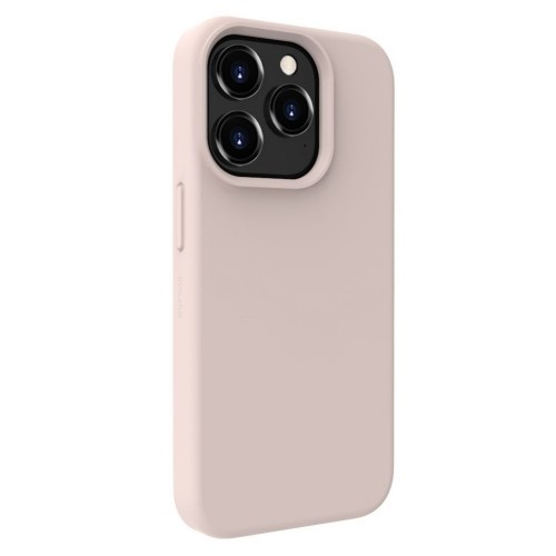 Evelatus Premium Magsafe Мягкого прикосновения силиконовый чехол-крышка Apple iPhone 15 Pro Песочный image 1