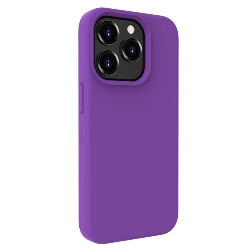 Evelatus Premium Magsafe Мягкого прикосновения силиконовый чехол-крышка Apple iPhone 15 Pro Deep Фиолетовый image 1