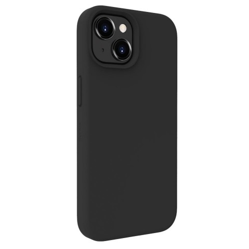 Evelatus Premium Magsafe Mīksta pieskāriena silikona maks - vāciņš Apple iPhone 15 Pro Melns image 1