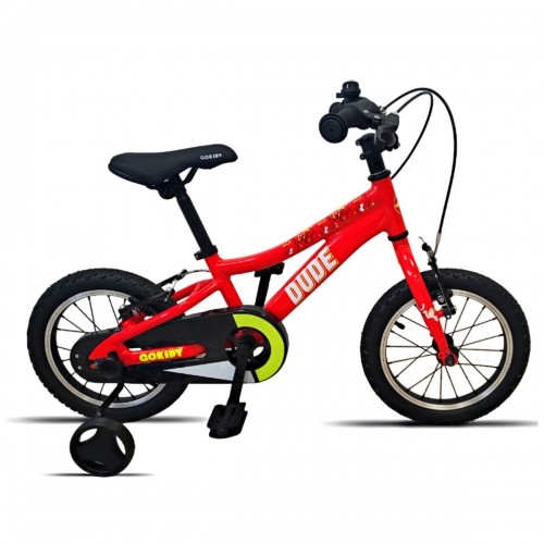 Bērnu velosipēds GoKidy 14 Dude (DUD.1403) sarkans image 1
