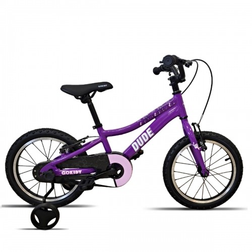 Bērnu velosipēds GoKidy 16 Dude (DUD.1604) violets image 1