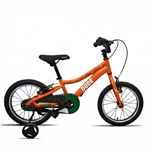 Bērnu velosipēds GoKidy 16 Dude (DUD.1601) oranžs image 1