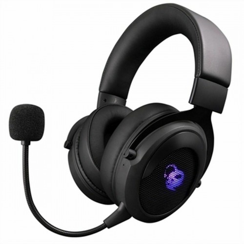 Gaming Earpiece with Microphone CoolBox DG-AUW-G01 Black image 1
