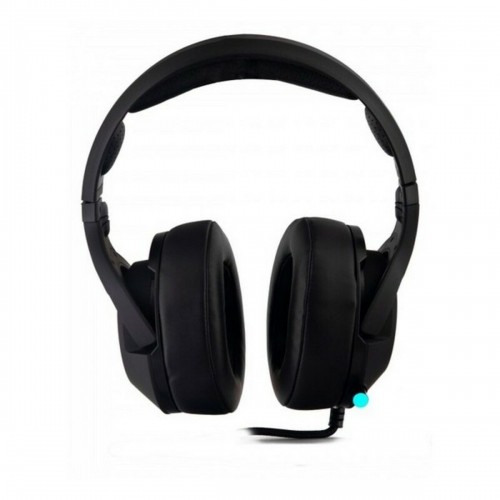 Headphones with Microphone CoolBox DG-AUR-02PRO Black image 1