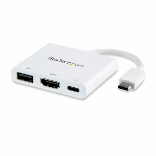 USB-C Adaptor Startech CDP2HDUACPW White 4K Ultra HD image 1