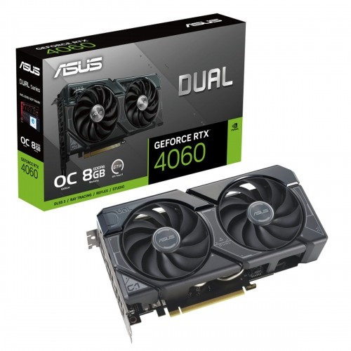 Графическая карта Asus DUAL RTX 4060 OC Geforce RTX 4060 8 GB GDDR6 image 1