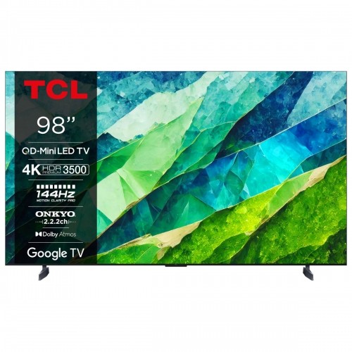 Смарт-ТВ TCL 98C855 4K Ultra HD QLED AMD FreeSync 98" image 1