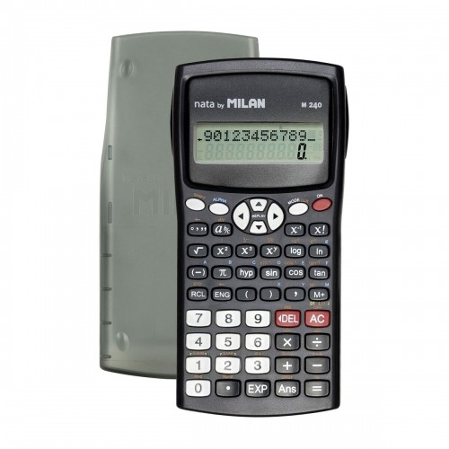 Zinātniskais kalkulators Milan 159110KBL Melns image 1