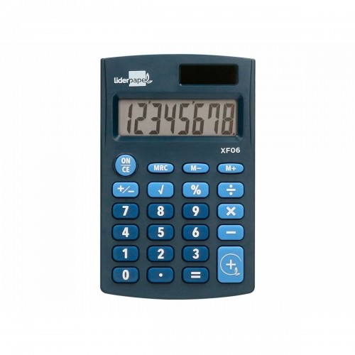 Kalkulators Liderpapel XF06 Zils image 1