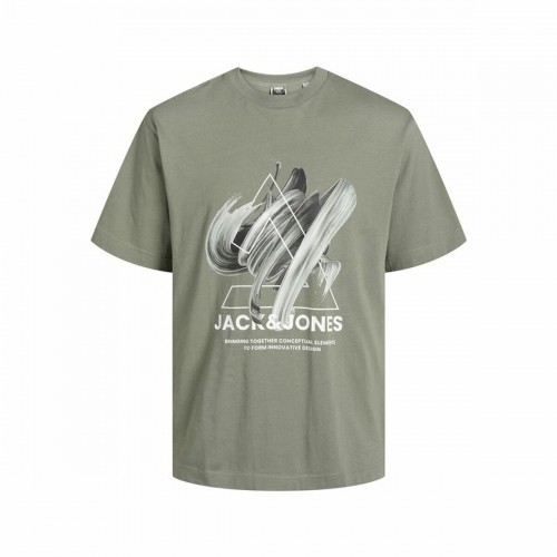 Children’s Short Sleeve T-Shirt Jack & Jones Jcotint Tee Ss Khaki image 1