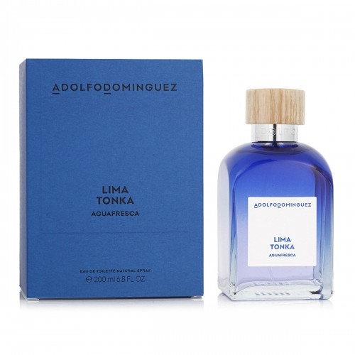 Men's Perfume Adolfo Dominguez Agua Fresca Lima Tonka EDT 200 ml image 1