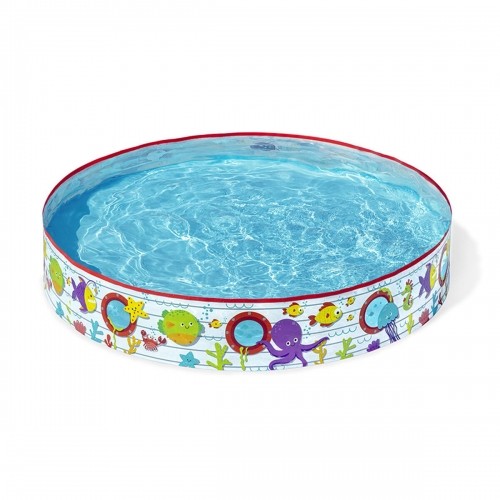 Inflatable Paddling Pool for Children Bestway Fish 152 x 25 cm image 1