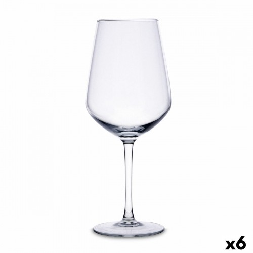 Bigbuy Sommelier Бокал Esla Прозрачный 520 ml (6 штук) image 1