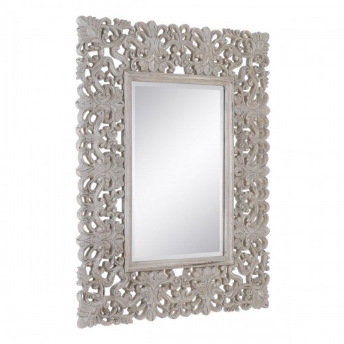 Wall mirror White Crystal 98 x 3 x 124 cm image 1