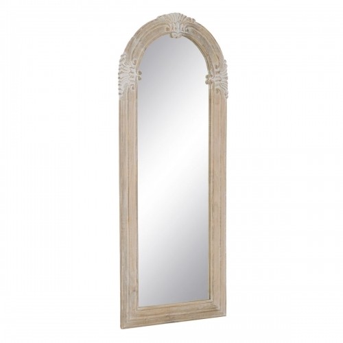 Dressing Mirror White Natural Crystal Mango wood MDF Wood Vertical 87,63 x 3,8 x 203,2 cm image 1