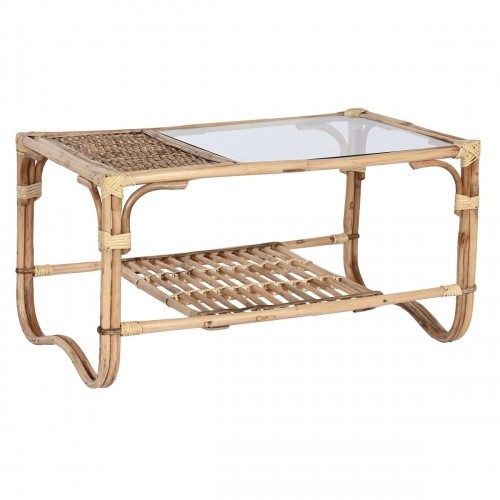 Кофейный столик Home ESPRIT Натуральный Бамбук ротанг 76 x 46 x 40 cm image 1