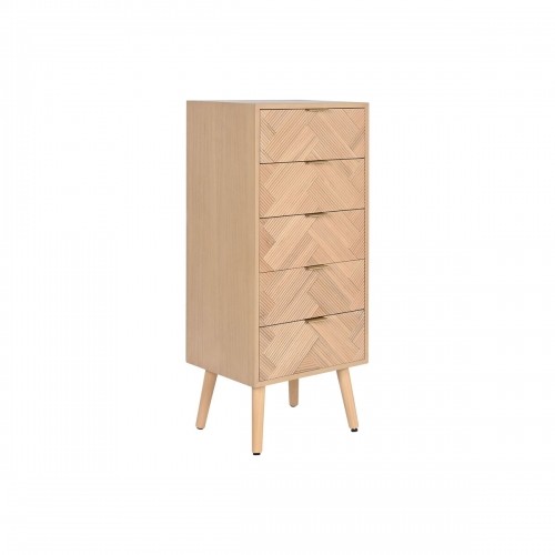 Chest of drawers Home ESPRIT Natural Paolownia wood MDF Wood 42 x 34 x 101 cm image 1