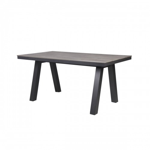 Обеденный стол Home ESPRIT Серый Алюминий полистирол 160 x 90 x 77 cm image 1