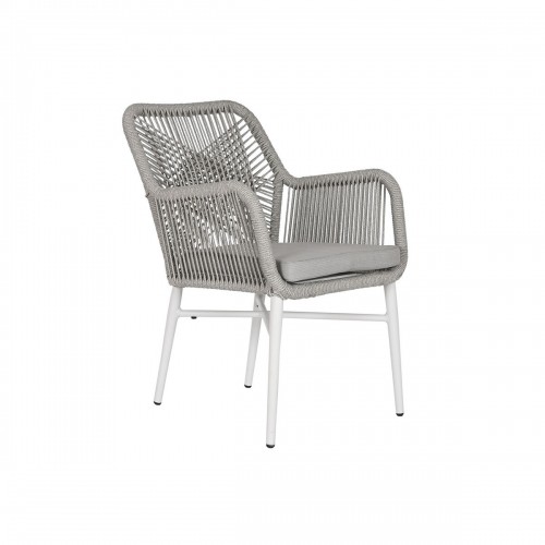 Садовое кресло Home ESPRIT Белый Серый Алюминий синтетический ротанг 57 x 63 x 84 cm image 1
