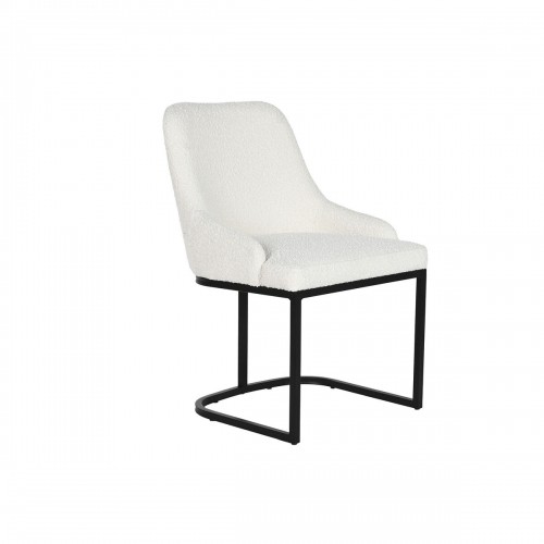 Dining Chair Home ESPRIT White Black 54 x 61 x 82,5 cm image 1