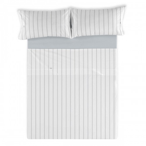Мешок Nordic без наполнения Alexandra House Living Rita Жемчужно-серый 150 кровать 4 Предметы image 1